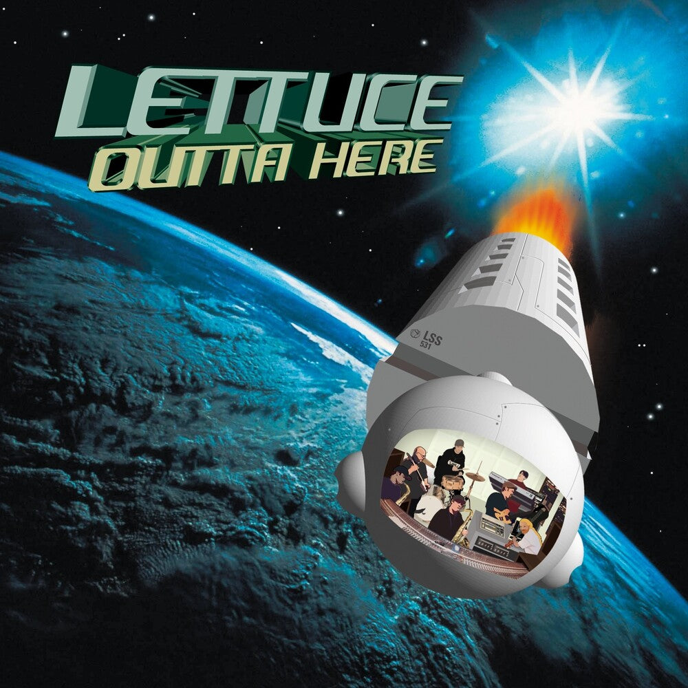 the album cover for Lettuce - Outta Here
