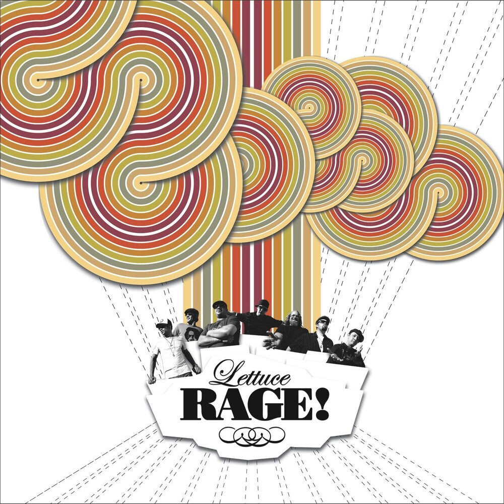 the album cover for Lettuce - Rage! *