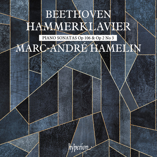 the album cover for Marc Hamelin -Andre - Beethoven: Hammerklavier