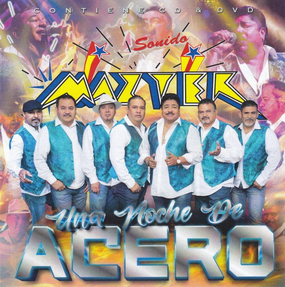 the album cover for Sonido Mazter - Una Noche De Acero (Bonus Dvd)