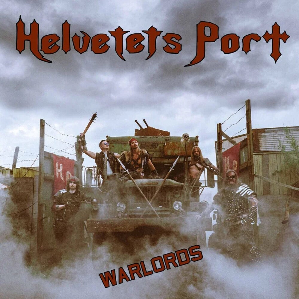 the album cover for Helvetets Port - Warlords (Slip)