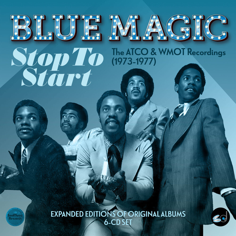 the album cover for Blue Magic - Stop To Start: Atco & Wmot Recordings 1973-1977