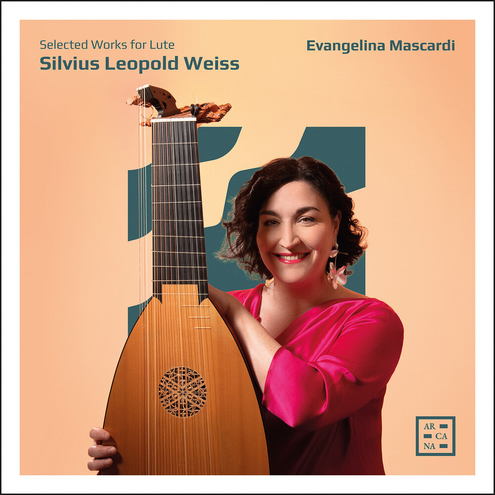 the album cover for Weiss / Mascardi - Selected Works For Lute