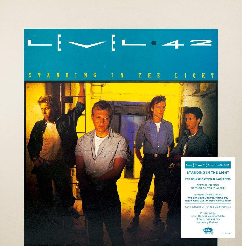 the album cover for Level 42 - Standing In The Light - Deluxe Gatefold Packaging