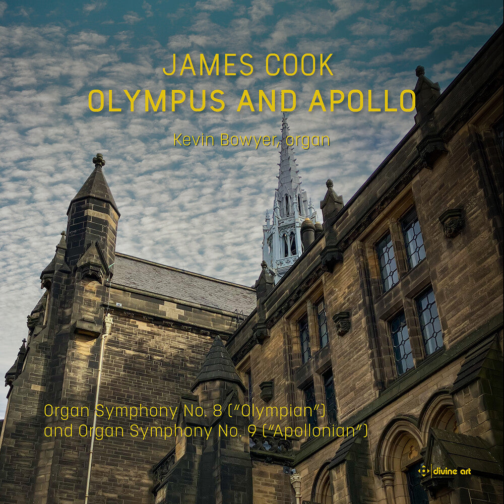 the album cover for Cook / Bowyer - Olympus & Apollo