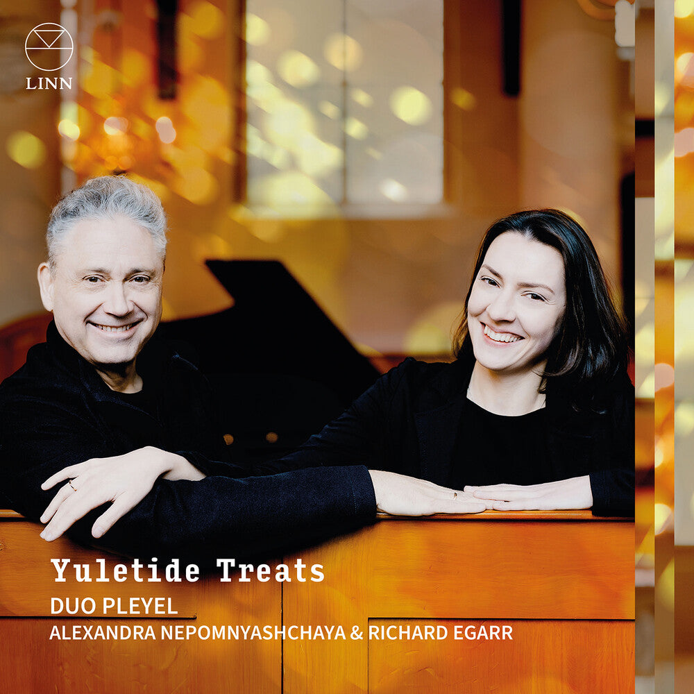 the album cover for Handel / Tchaikovsky / Duo Pleyel - Yuletide Treats