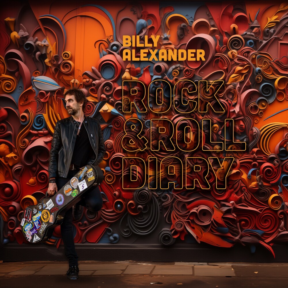the album cover for Billy Alexander - Rock & Roll Diary