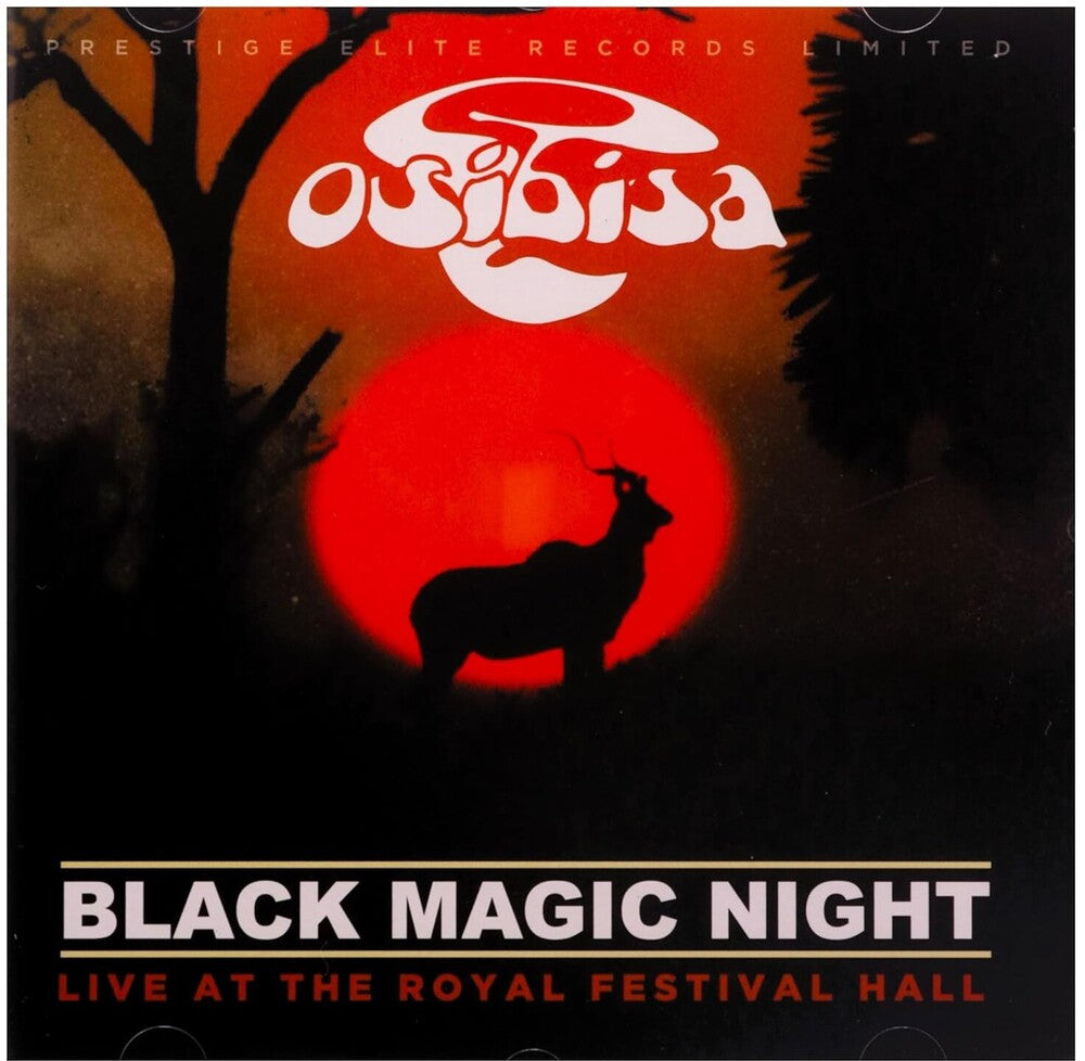 the album cover for Osibisa - Black Magic Night