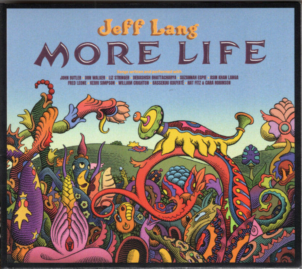 the album cover for Jeff Lang - More Life (Aus)