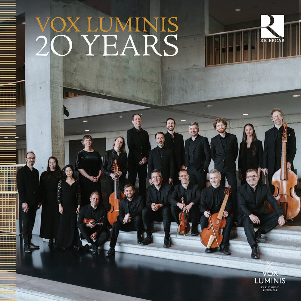 the album cover for Vox Luminis / Meunier,Lionel - Vox Luminis 20 Years (Box)