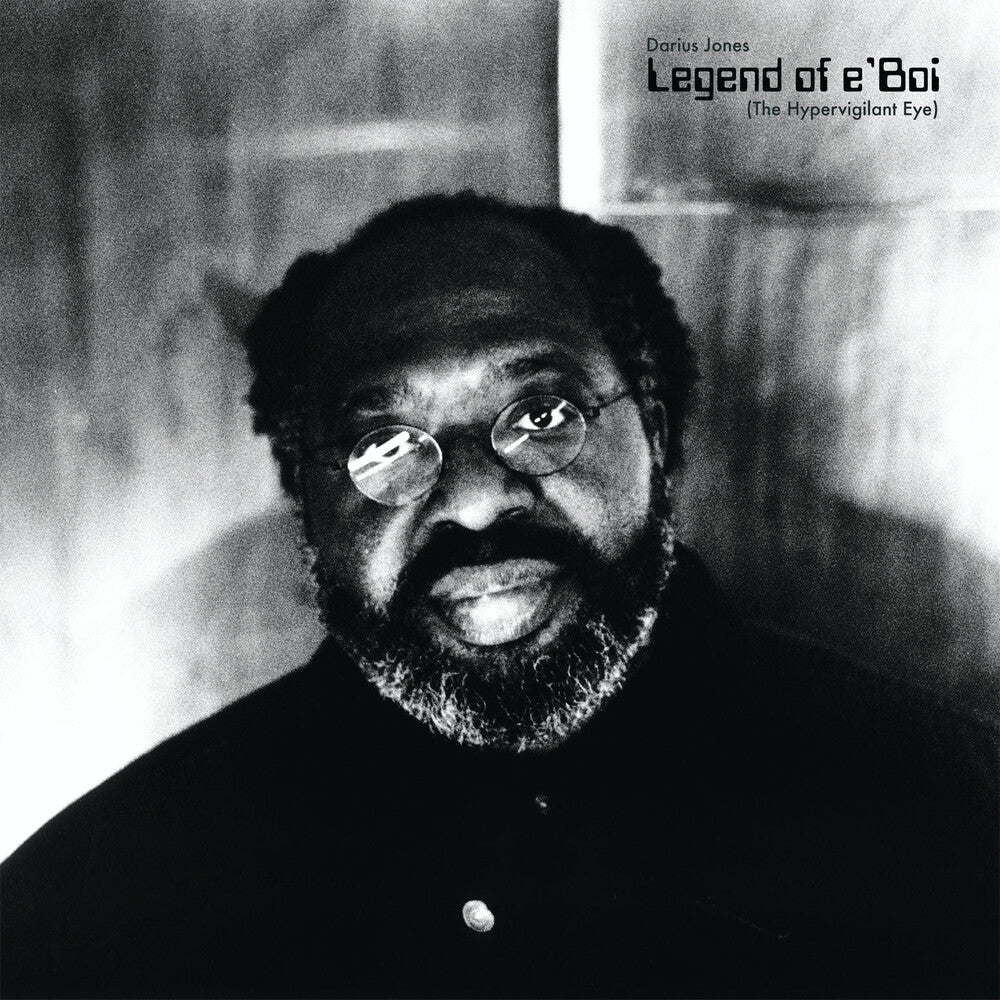 the album cover for Darius Jones - Legend Of E'boi (The Hypervigilant Eye)