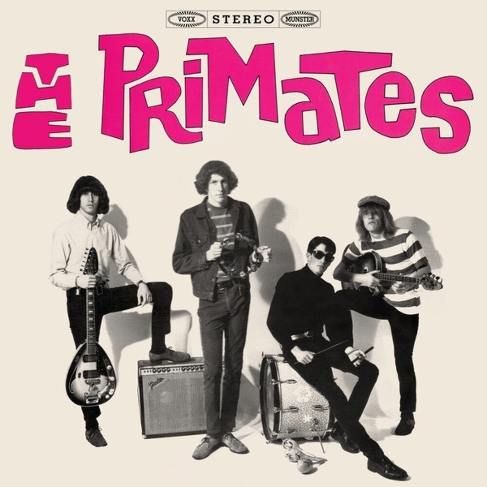 the album cover for Primates - We Are The Primates