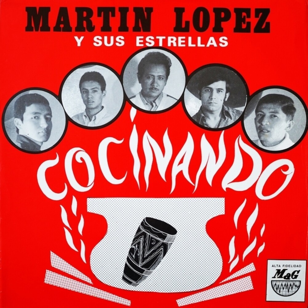 the album cover for Martin Lopez / Su Estrellas - Cocinando
