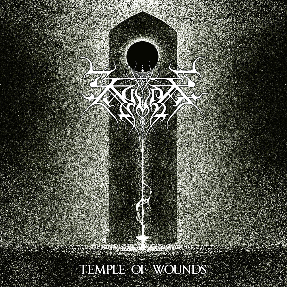the album cover for Tulpa - Temple Of Wounds
