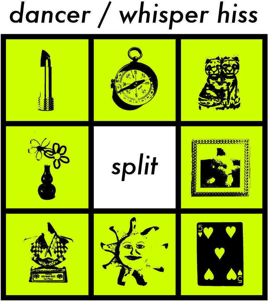 the album cover for Dancer & Whisper Hiss - Dancer & Whisper Hiss