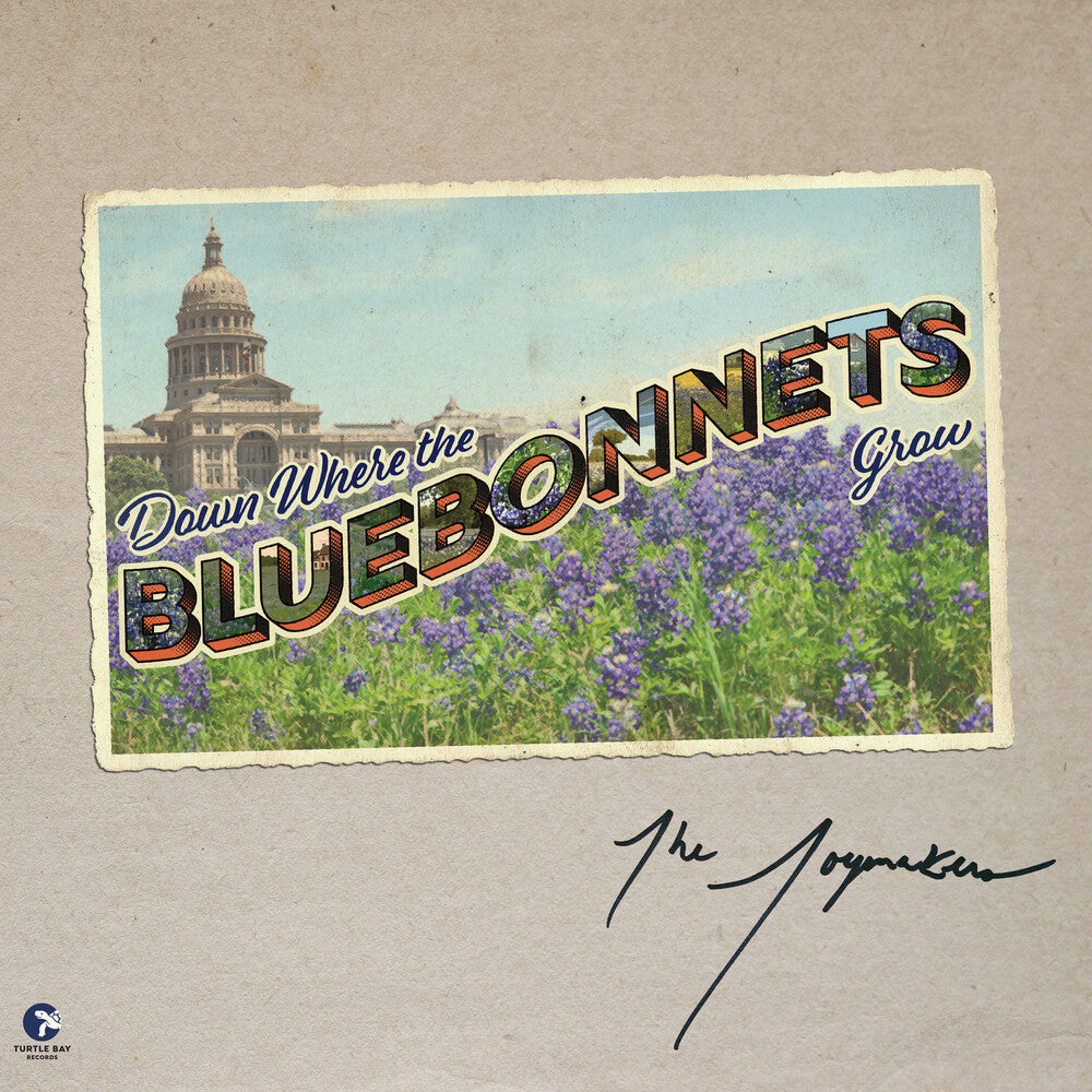 the album cover for Joymakers - Down Where The Bluebonnets Grow