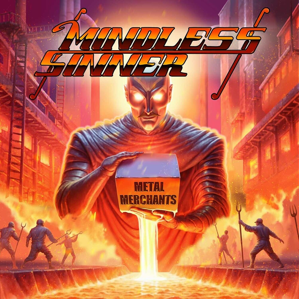 the album cover for Mindless Sinner - Metal Merchants