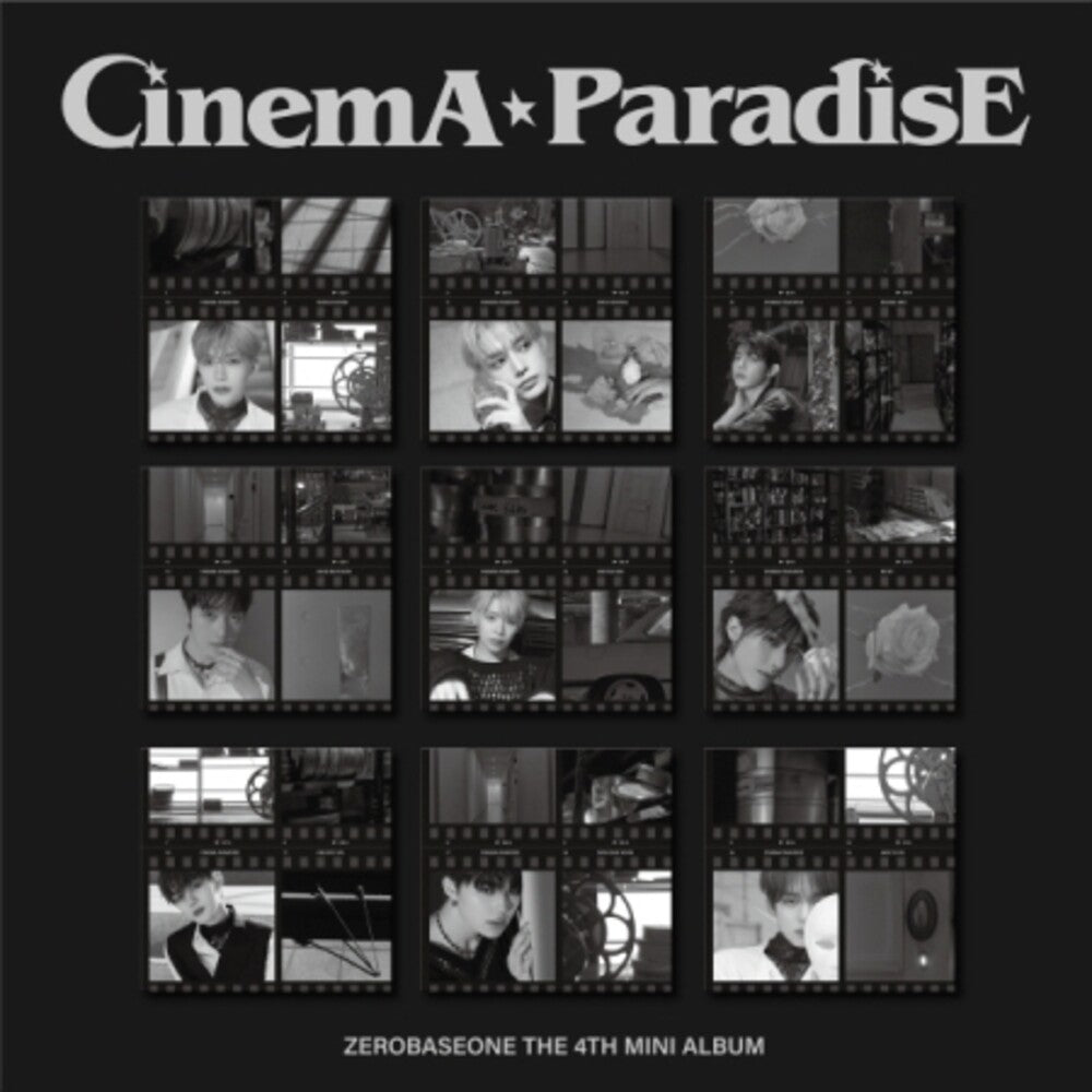 the album cover for Zerobaseone - Cinema Paradise - Digipack Version - Random Cover