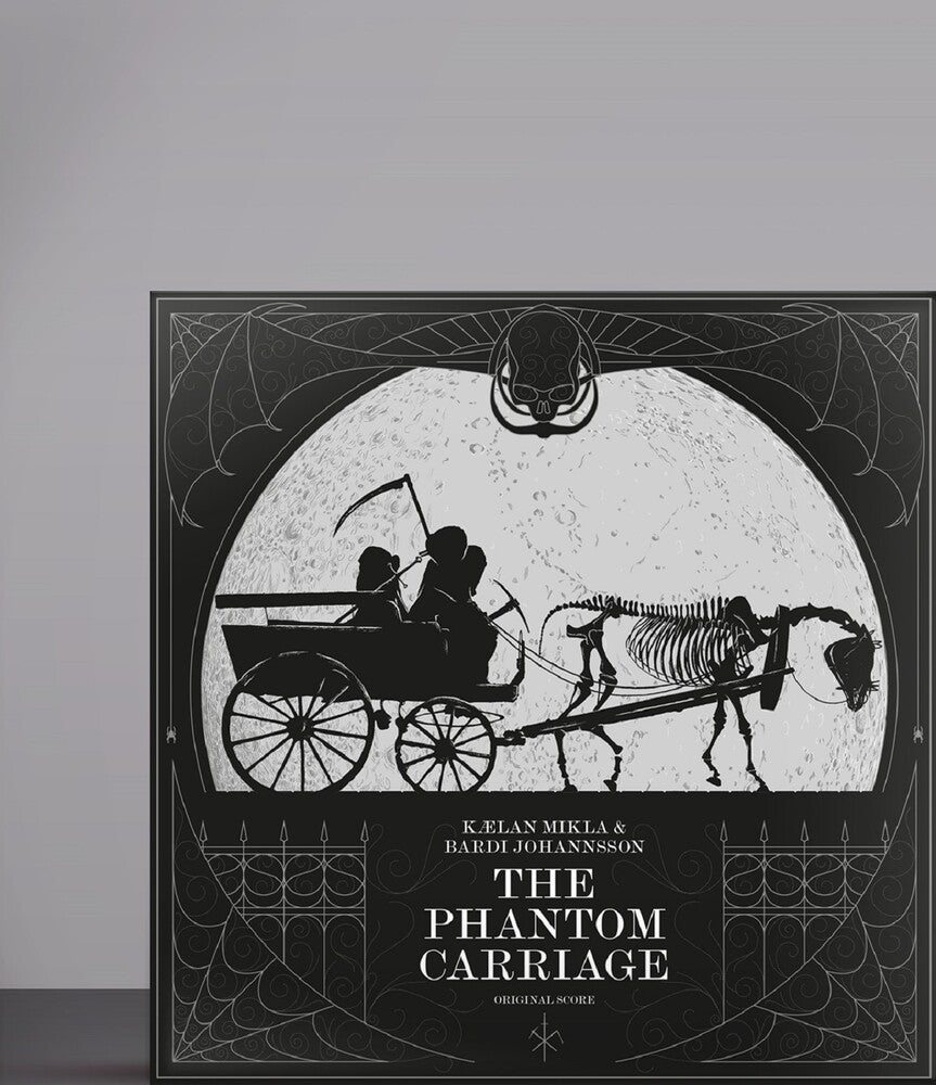 the album cover for Kaelan Mikla & Johannsson,Bardi - Phantom Carriage