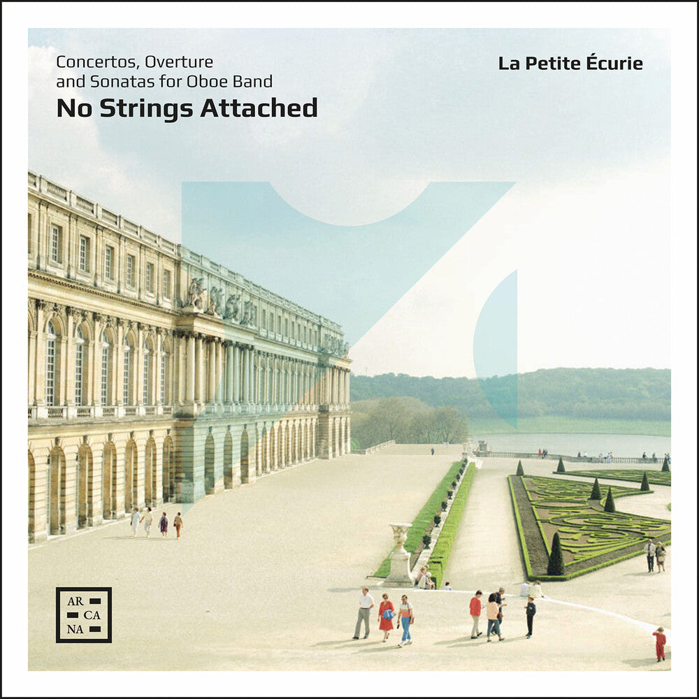 the album cover for La Petite Ecurie - No Strings Attached - Concertos Overture & Sonatas