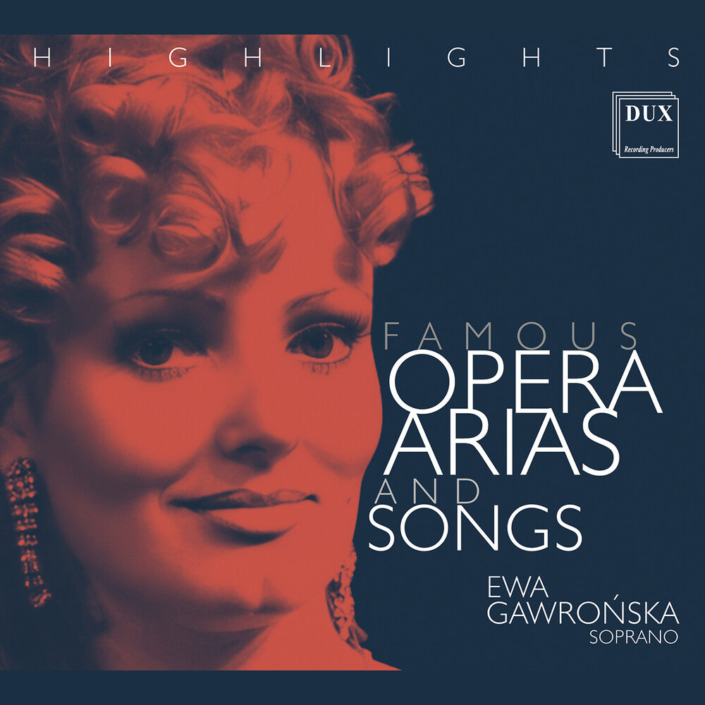 the album cover for Chopin / Szymanowski / Gawronska / Kalman - Ewa Gawronska - Famous Opera Arias & Songs
