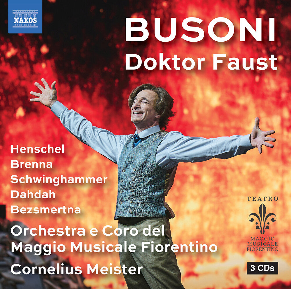 the album cover for Busoni / Henschel / Dahdah - Doktor Faust