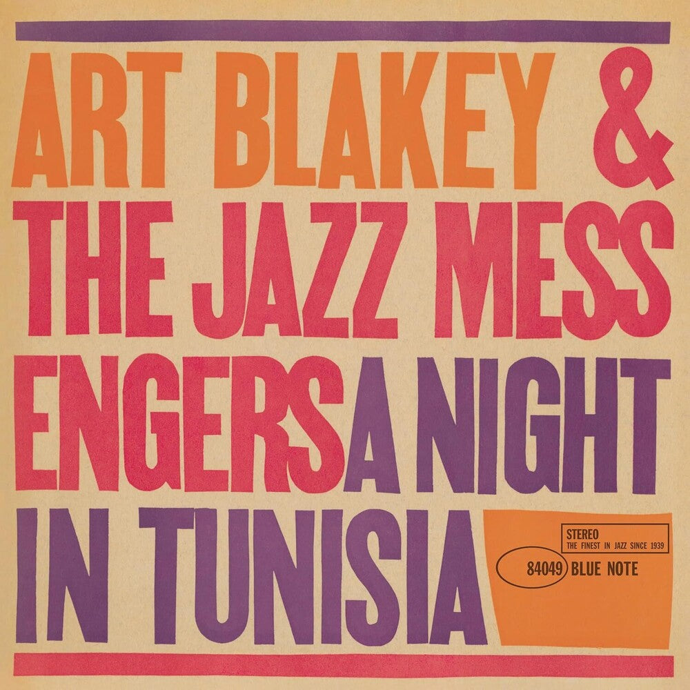 the album cover for Art Blakey & The Jazz Messengers - Night In Tunisia (Blue Note Classic Vinyl Series)