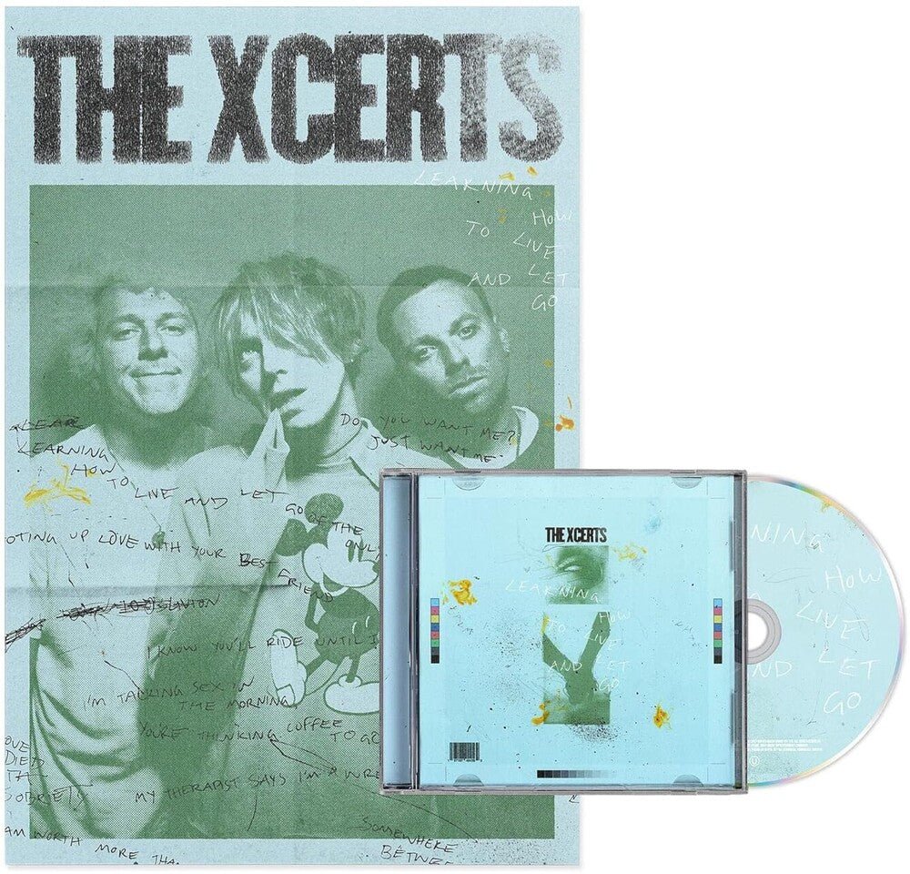 the album cover for Xcerts - Learning How To Live And Let Go