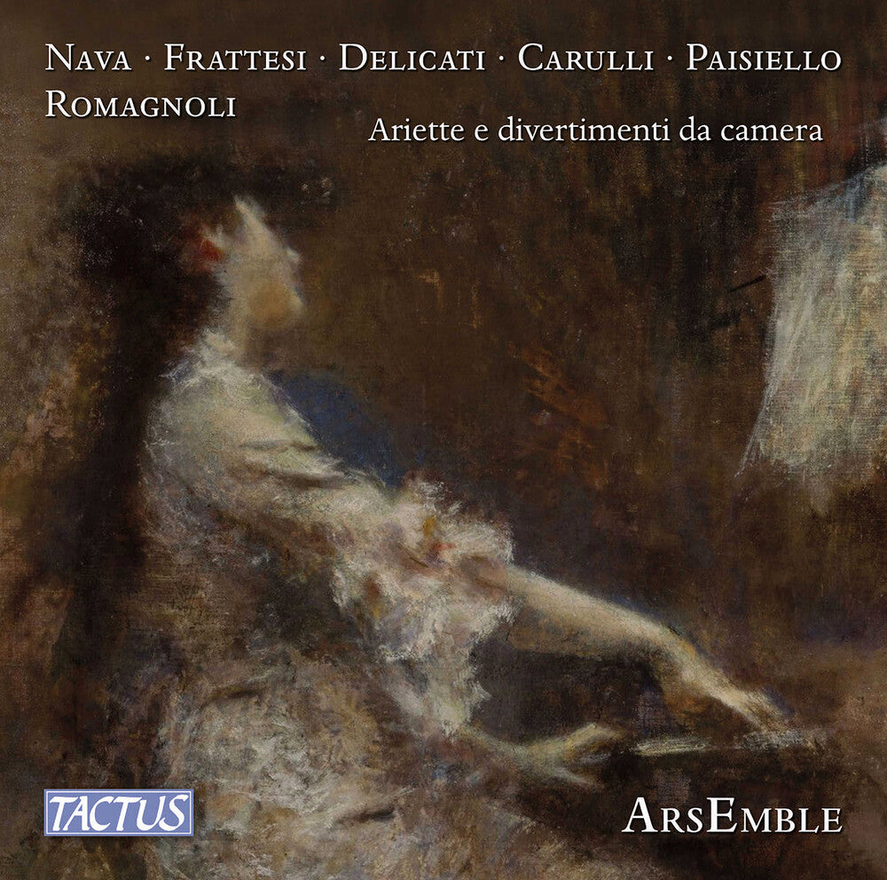 the album cover for Carulli / Romagnoli / Ceccarelli - Ariette E Divertimenti Da Camera