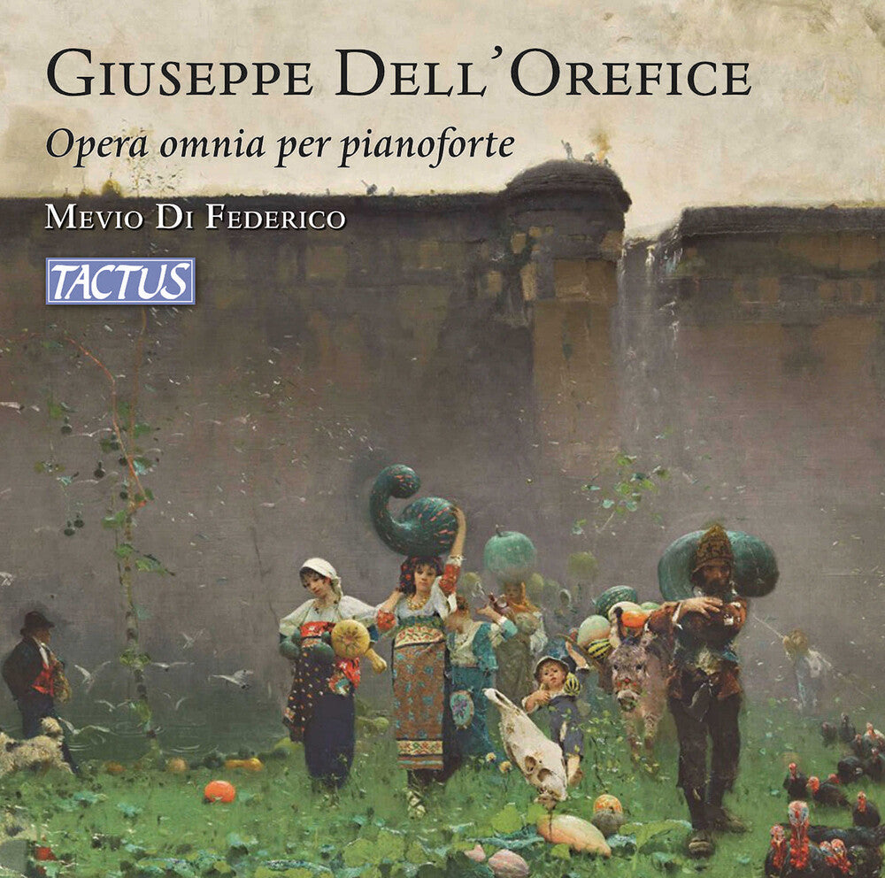 the album cover for Dell'orefice / Di Federico - Complete Piano Works