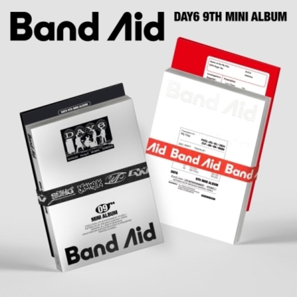 the album cover for Day6 - Band Aid (Stic) (Phob) (Phot) (Asia)