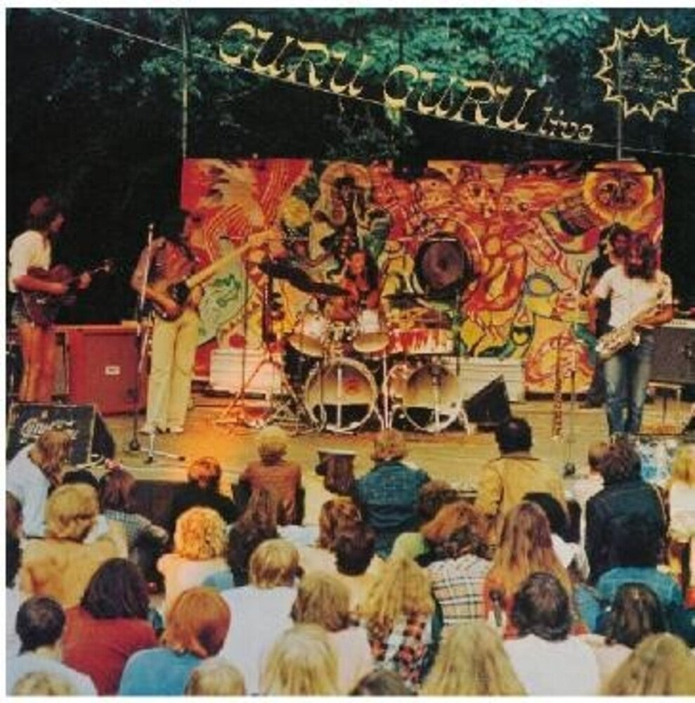 the album cover for Guru Guru - Live 1978 (Uk)