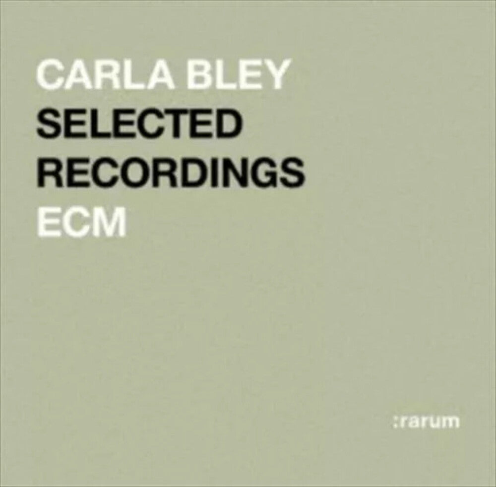 the album cover for Carla Bley - Ecm Legends Best Selection (Jpn)