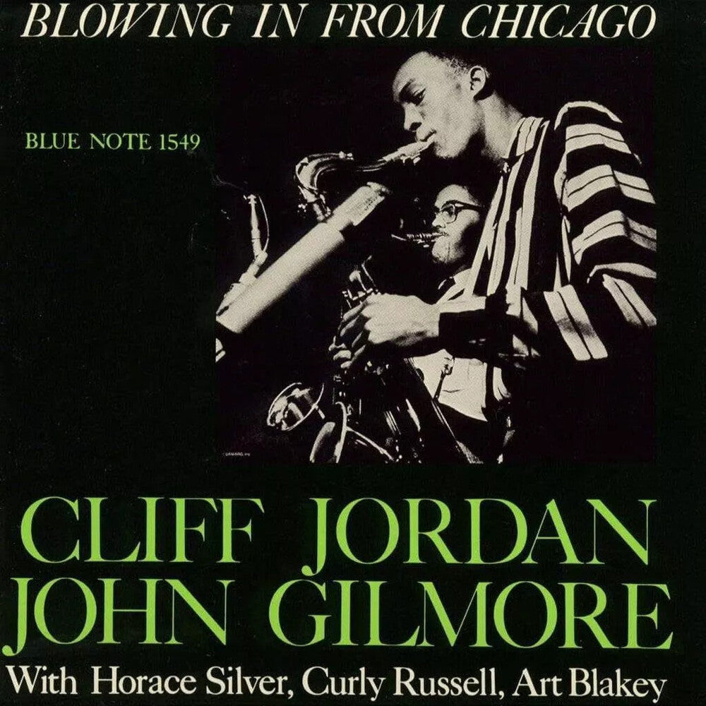 the album cover for Cliff Jordan / Gilmore,John - Blowing In From Chicago (Shm) (Jpn)