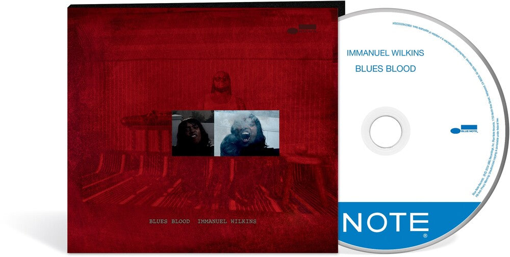 the album cover for Immanual Wilkins - Blues Blood