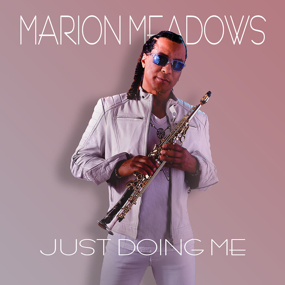 the album cover for Marion Meadows - Just Doing Me