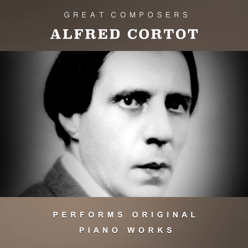 the album cover for Cortot, Alfred - The Condon Collection: Masters of The Piano Roll