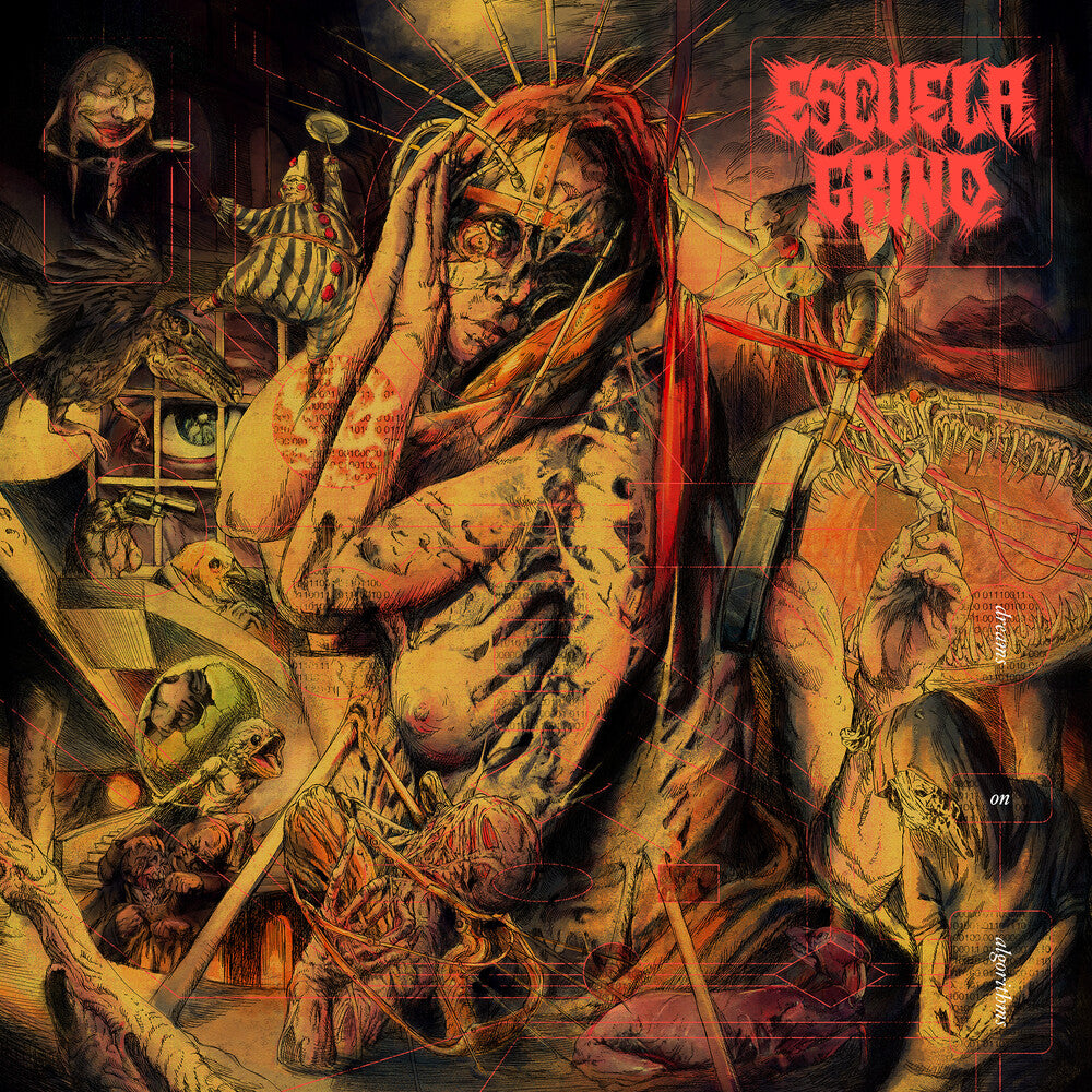 the album cover for Escuela Grind - Dreams On Algorithms