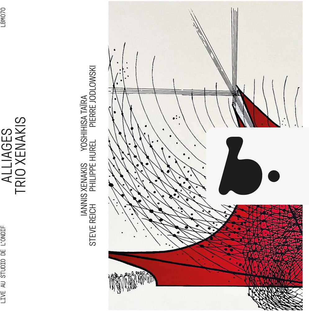 the album cover for Hurel / Jodlowski / Trio Xenakis - Alliages