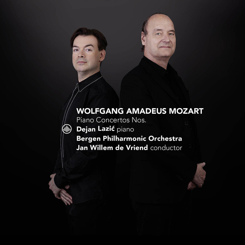 the album cover for Mozart / Lazic / Bergen Philharmonic - Piano Concertos Nos. 21 & 9 Rondo For Piano
