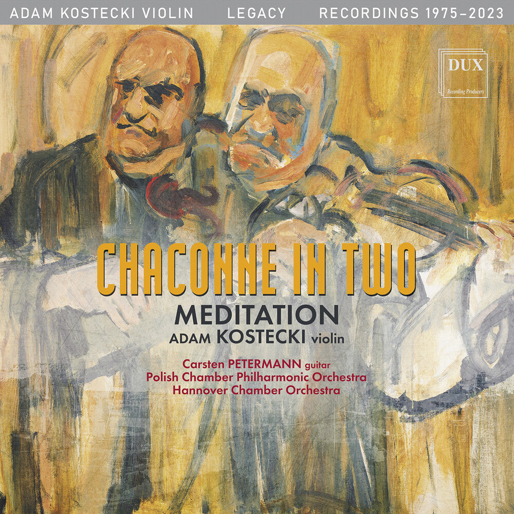 the album cover for J Bach .S. / Kostecki - Chaconne In Two - Meditation