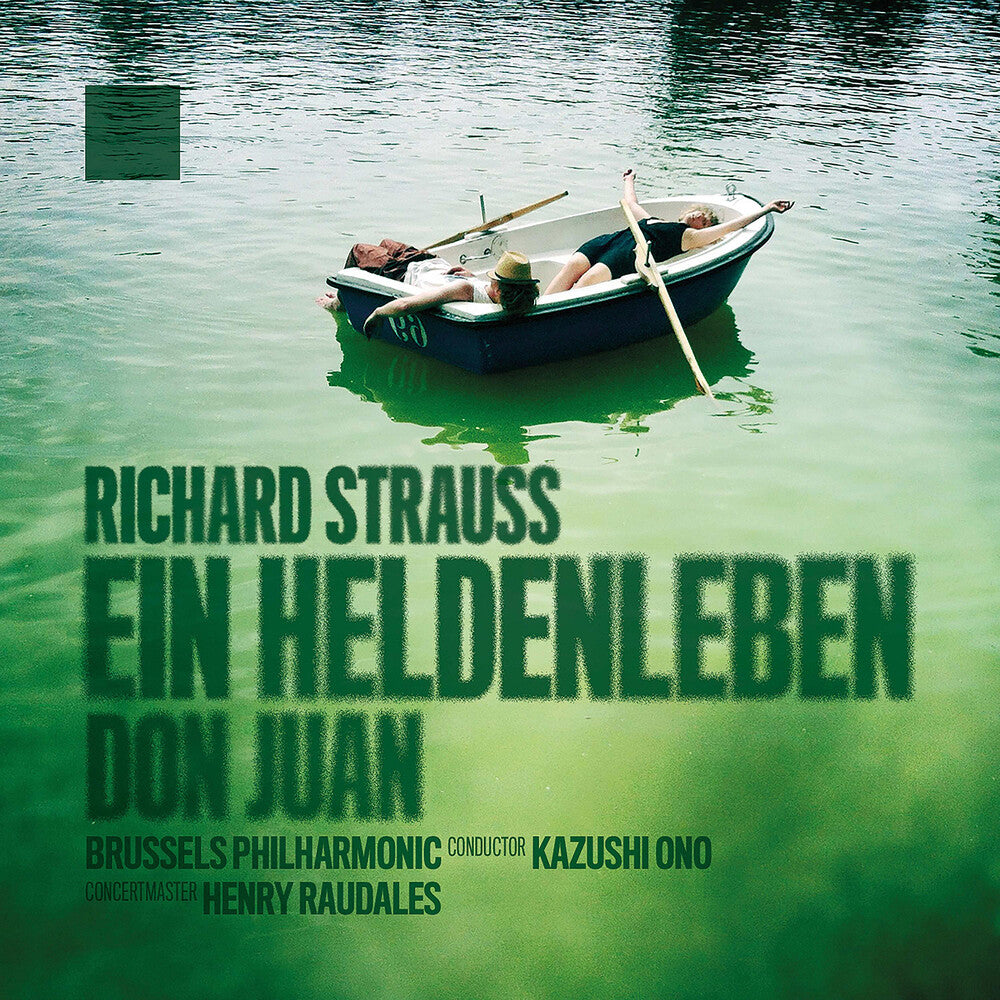 the album cover for Strauss / Brussels Philharmonic - Heldenleben Don Juan (Live)