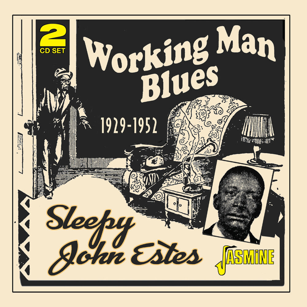 the album cover for Sleepy Estes John - Working Man Blues 1929-1952 (Uk)