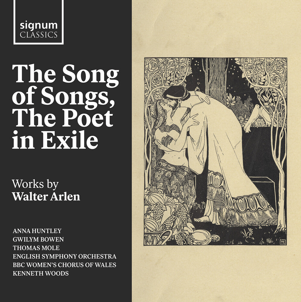 the album cover for Arlen / Mole / Huntley / English Symphony Orchesta - Song Of Songs The Poet In Exile - Works By Walter