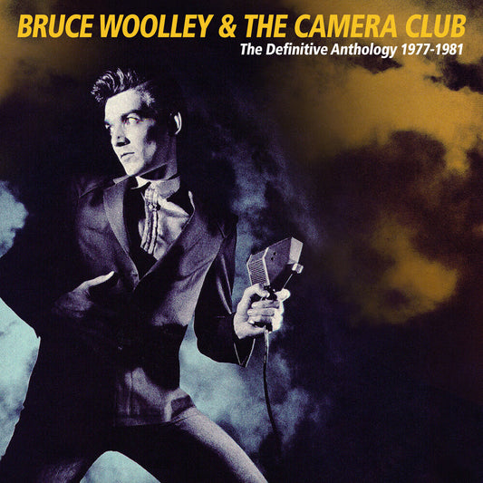 the album cover for Bruce Woolley  & The Camera Club - Definitive Anthology 1978-1981 (Uk)