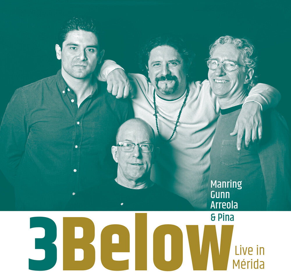 the album cover for 3below - Live In Merida