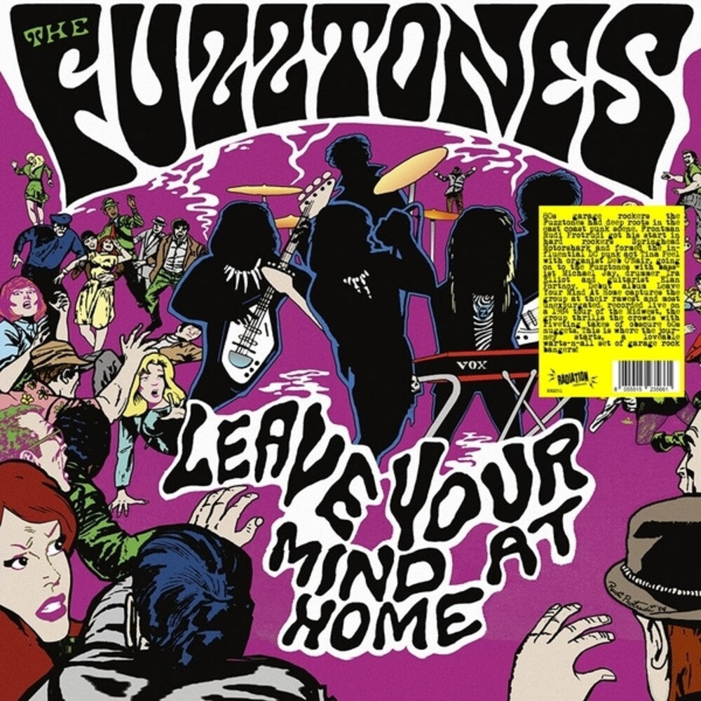 the album cover for Fuzztones - Leave Your Mind At Home (Uk)