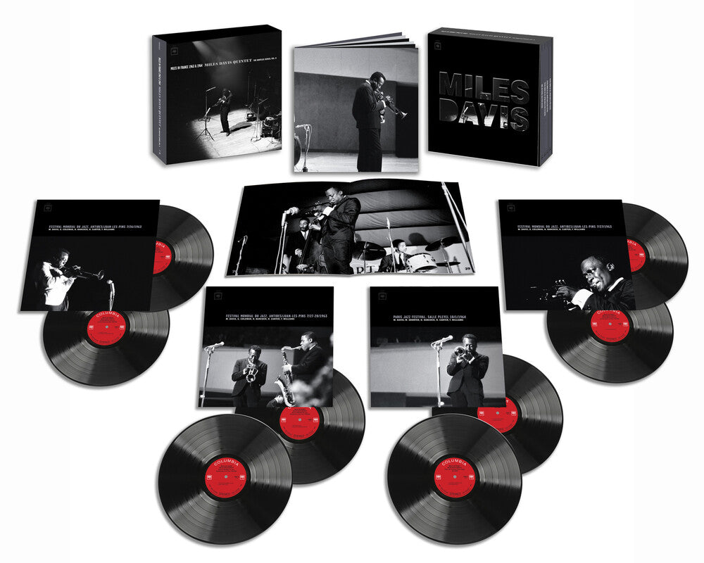 the album cover for Miles Davis - Miles In France 1963 & 1964 - Miles Davis Quintet: The Bootleg Series8