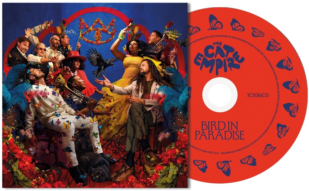the album cover for Cat Empire - Bird In Paradise (Sft)