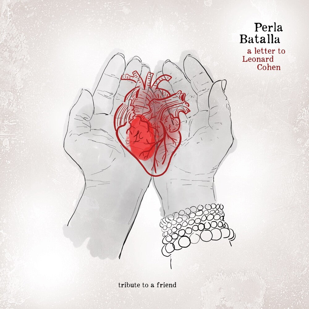 the album cover for Perla Batalla - Letter To Leonard Cohen: Tribute To A Friend